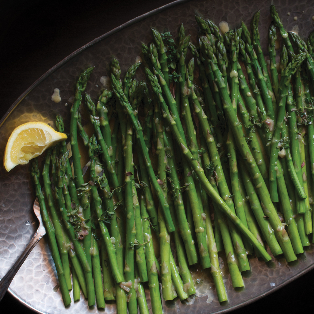 Steamed Asparagus with Lemon Vinaigrette Recipe Natural Grocers