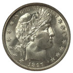 Barber Half Dollars - Barber Halves - Barber 50C