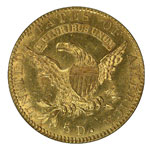 Capped Head $5 - Capped Head Half Eagle - Capped Head Five Dollar