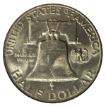 Franklin Half Dollars - Franklin Halves - Franklin 50C