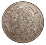 Large Size Capped Bust Dimes