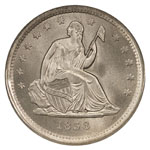 Liberty Seated Quarters - Seated Liberty Quarter Dollar - Seated Liberty No Motto Quarter Dollar - Seated Liberty with Arrows Quarter Dollar
