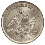 Liberty Seated Quarters - Seated Liberty Quarter Dollar - Seated Liberty No Motto Quarter Dollar - Seated Liberty with Arrows Quarter Dollar