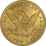 Graded SS Republic Coin - 1853-2 Coronet Eagle