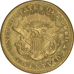 SS Republic Coin - 1857-O Coronet Double Eagle