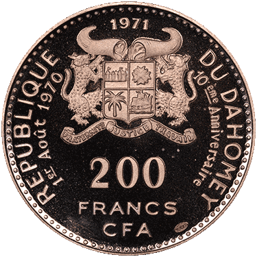 Graded Dahomey Card