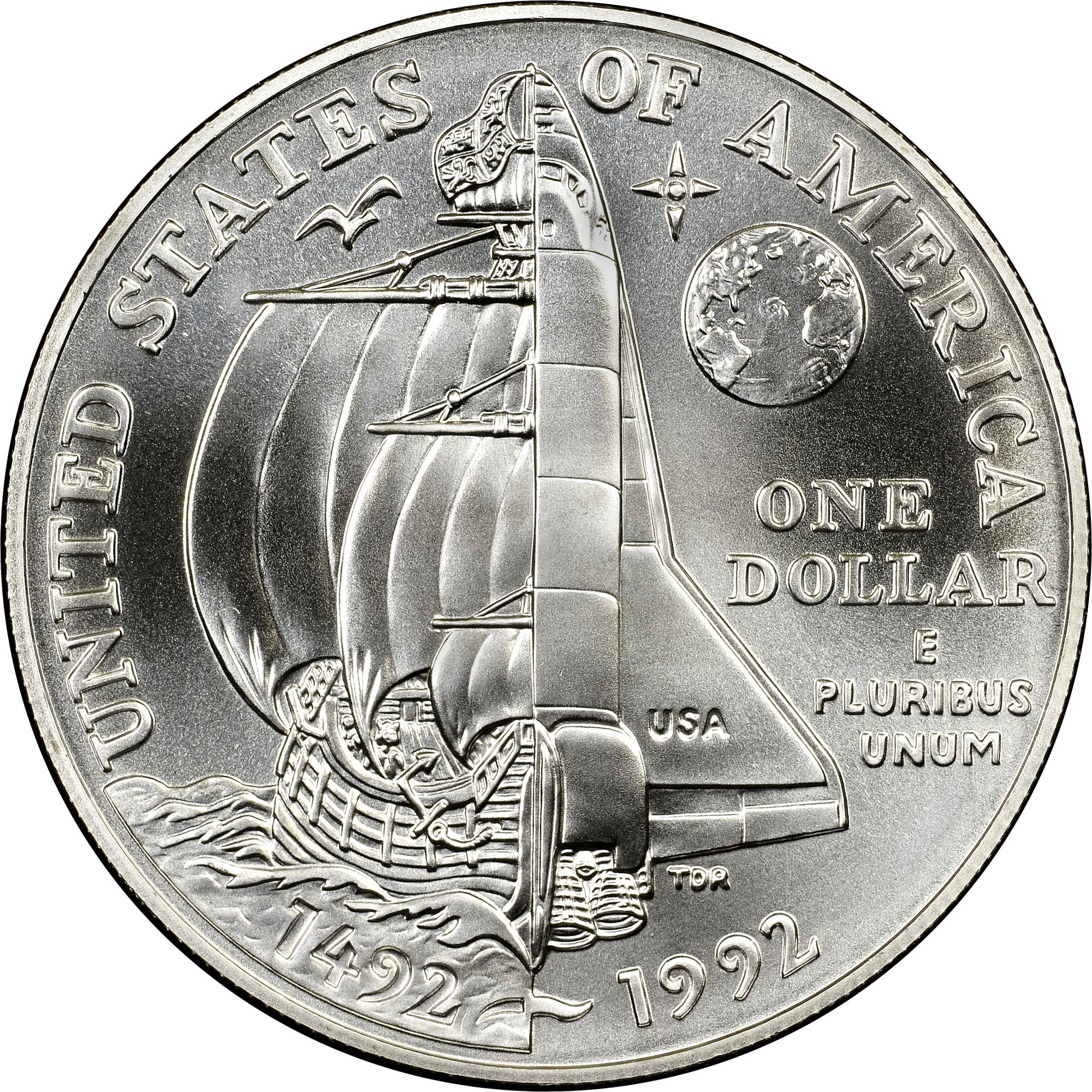 ドミニカ共和国 銀貨 1492 1992 コロンブス ドミニカ共和国 銀貨 1492 1992 コロンブス 探検家コロンブスが静かに