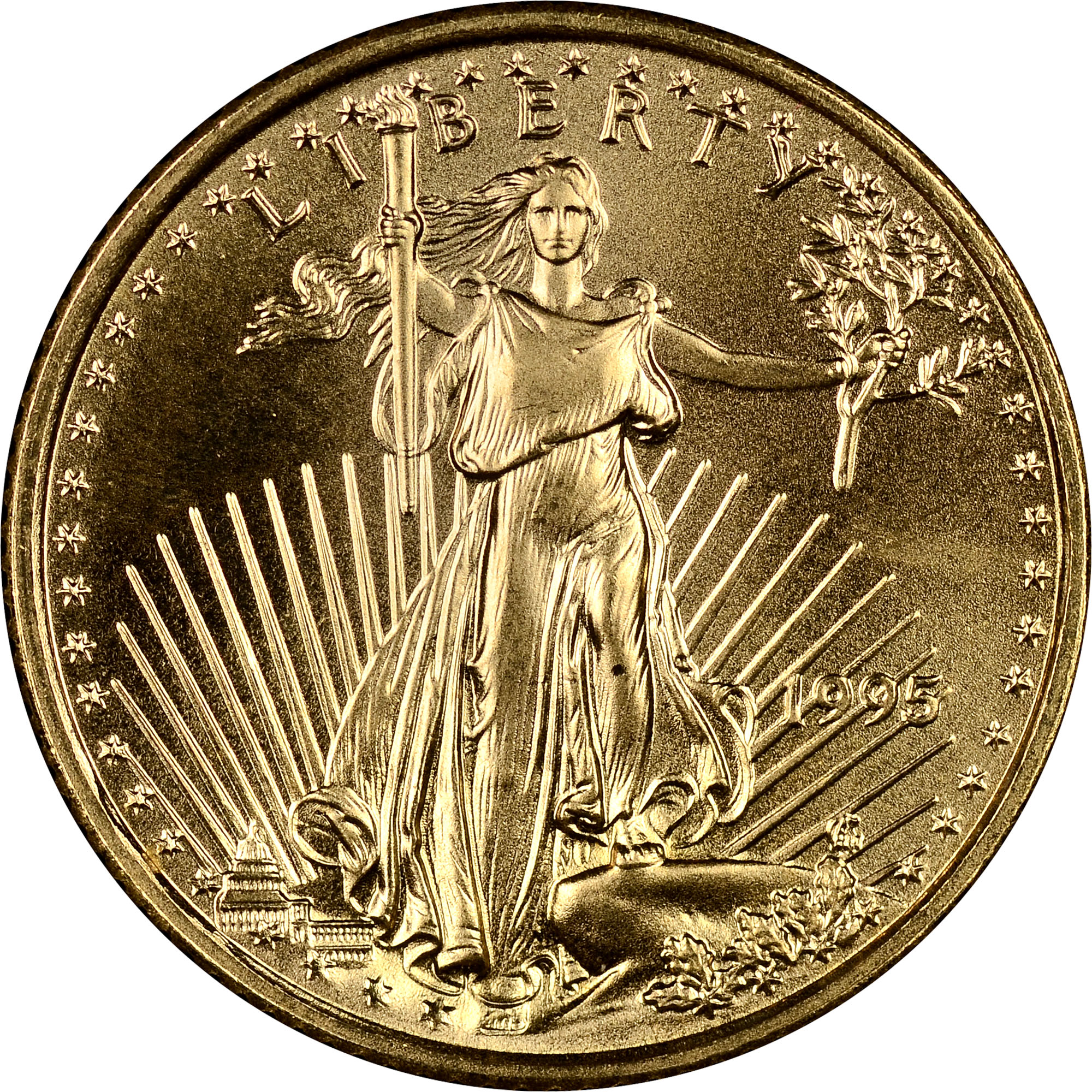 1995 EAGLE G$5 MS | Coin Explorer | NGC