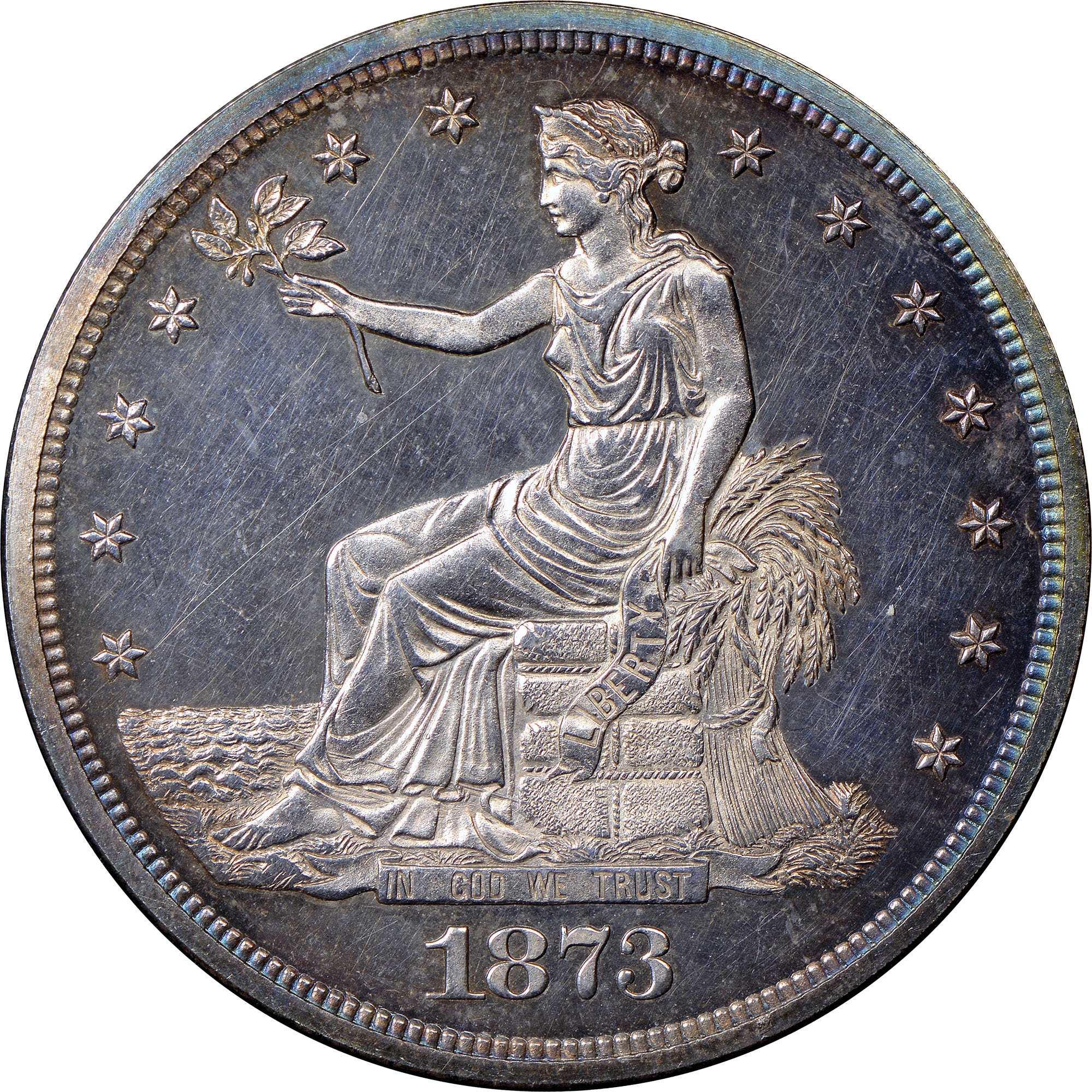 1873 T$1 PF | Coin Explorer | NGC