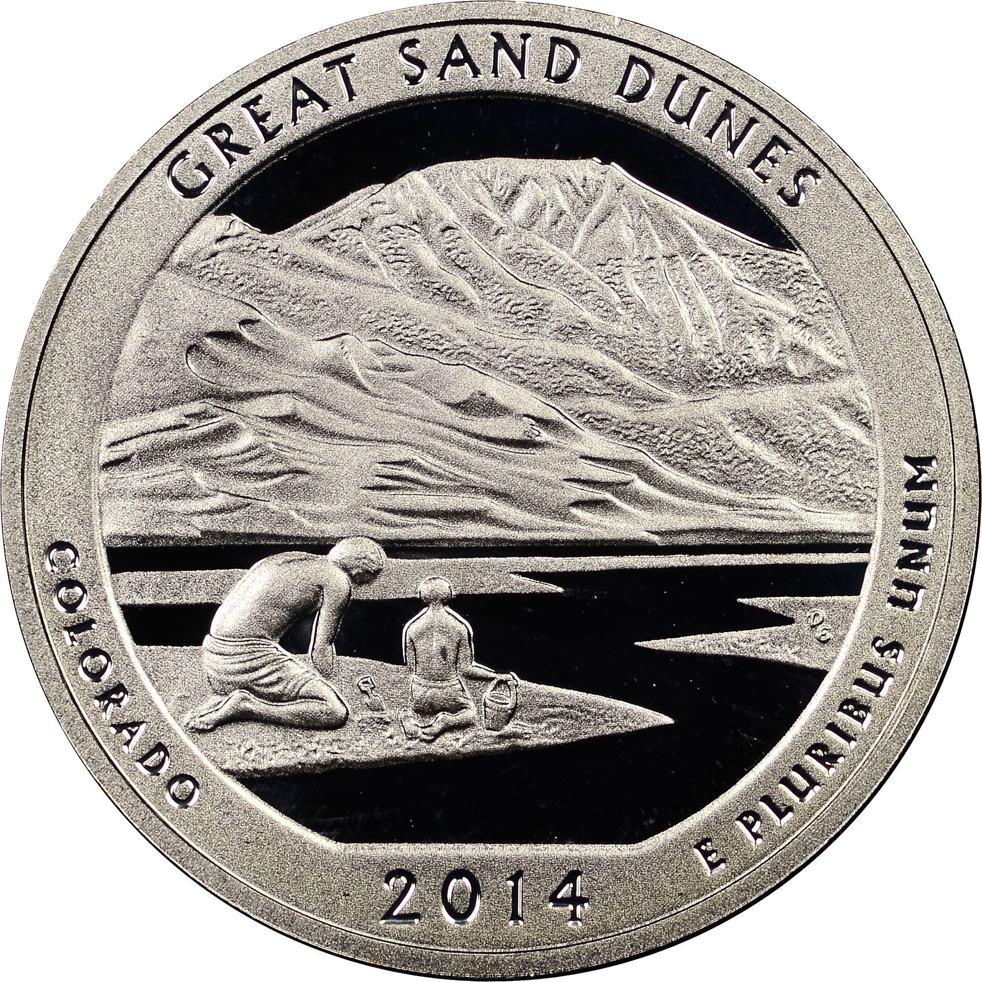 2014 S SILVER GREAT SAND DUNES 25C PF | Coin Explorer | NGC