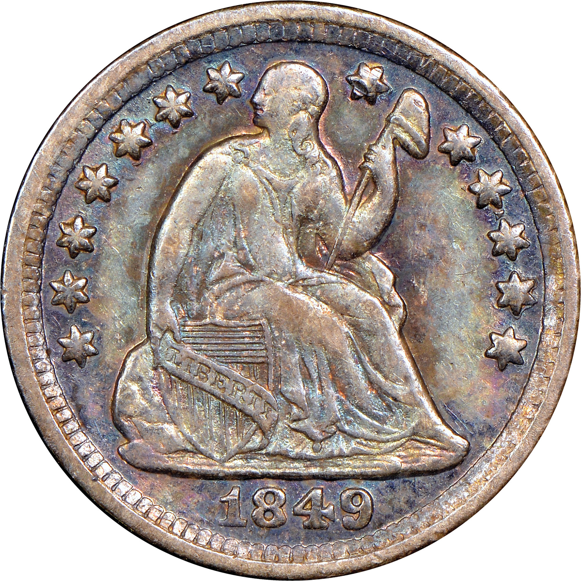 1849 O H10C MS | Coin Explorer | NGC