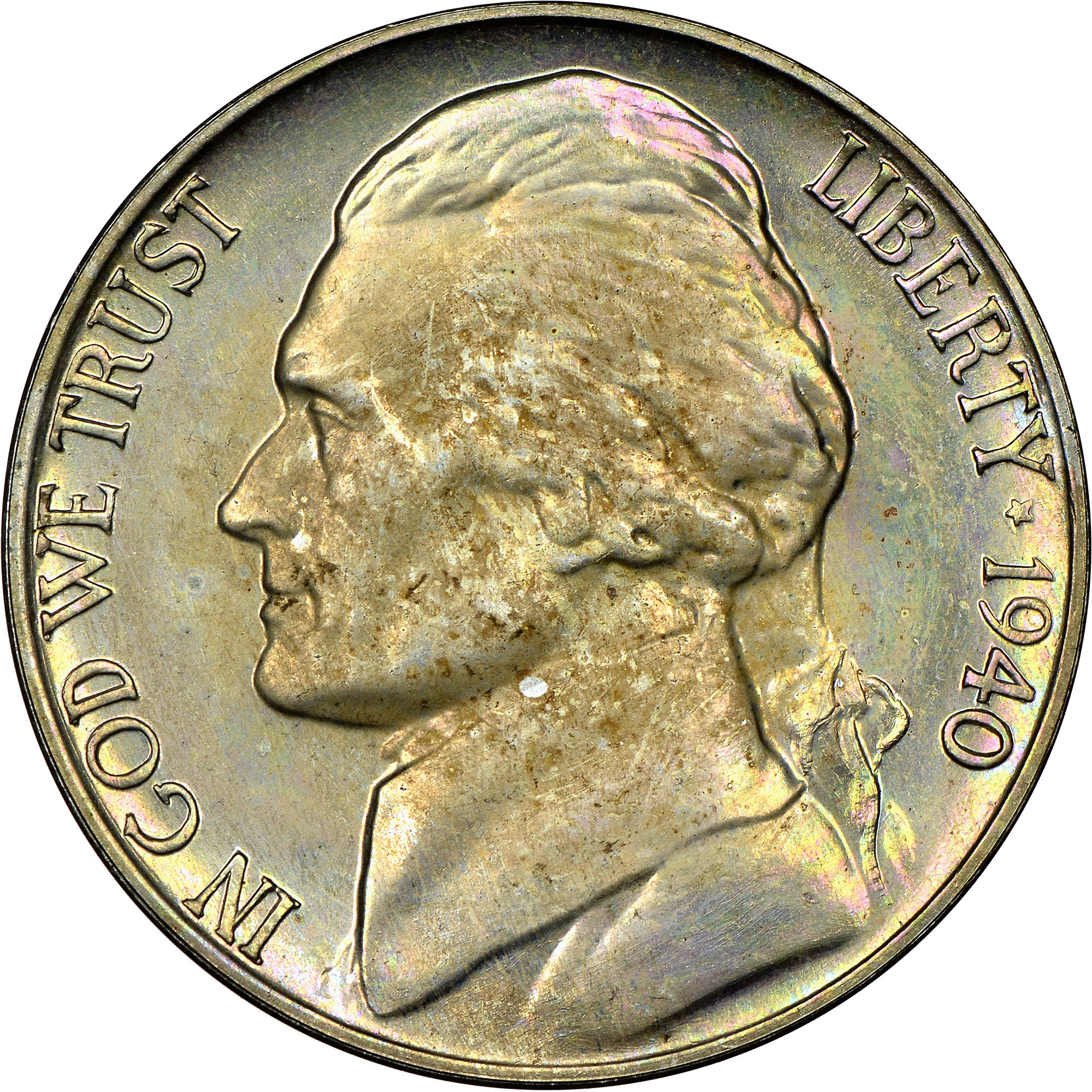 1940 REV OF 38 5C PF | Coin Explorer | NGC