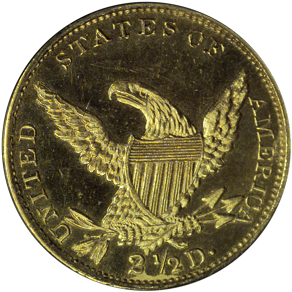 1834 CLASSIC $2.5 PF | Coin Explorer | NGC