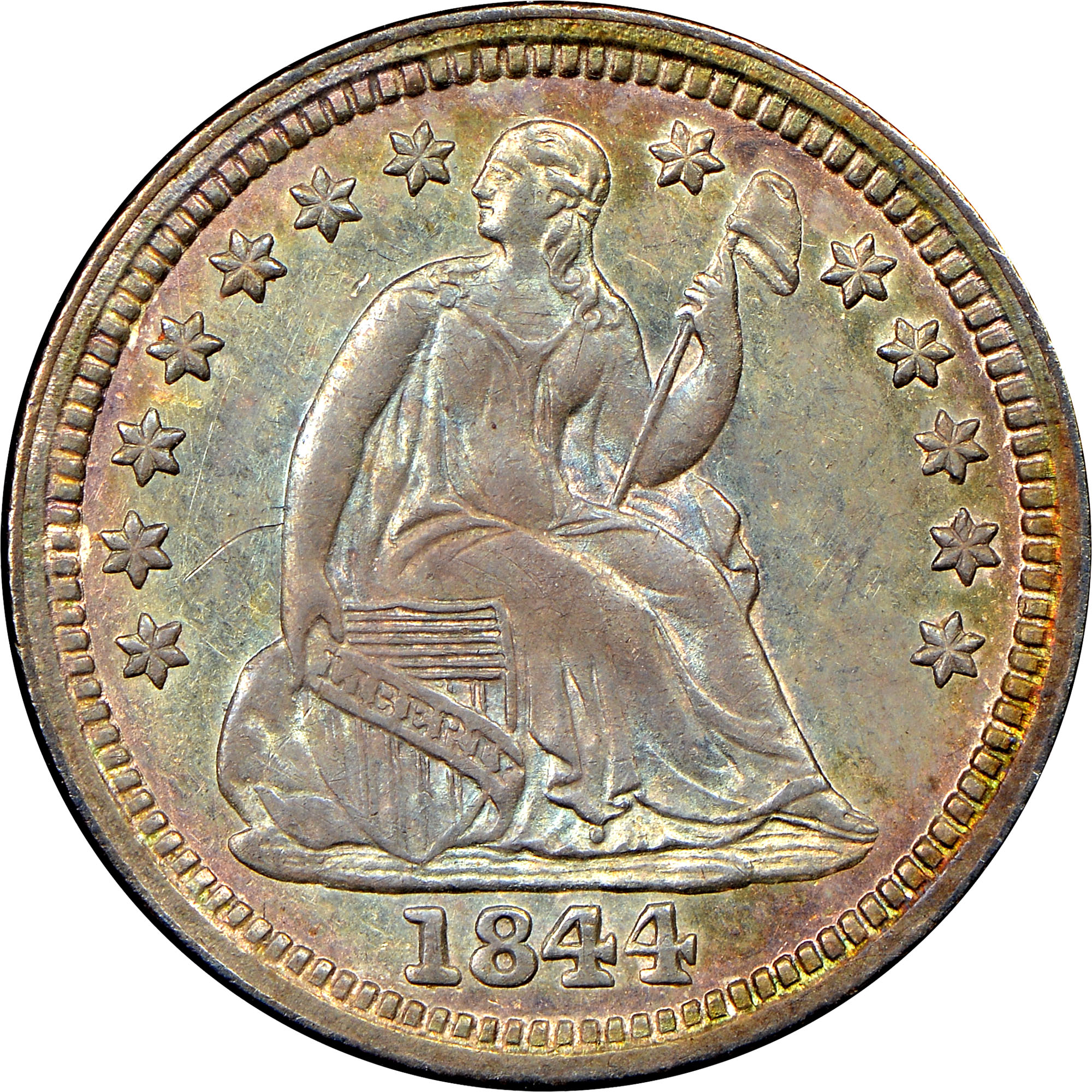 1844 O H10C MS | Coin Explorer | NGC