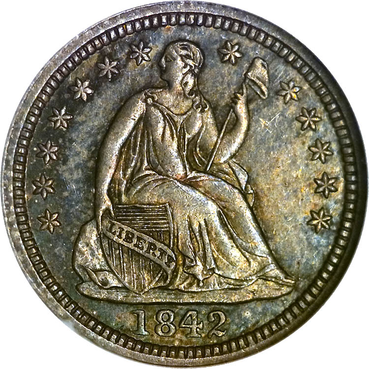 1842 O H10C MS | Coin Explorer | NGC