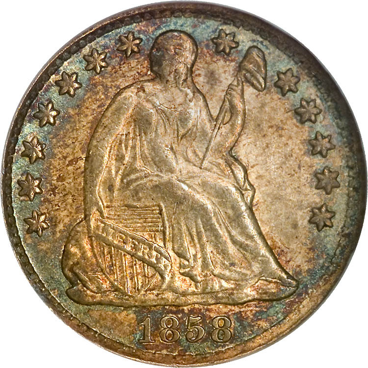 1858 O H10C MS | Coin Explorer | NGC