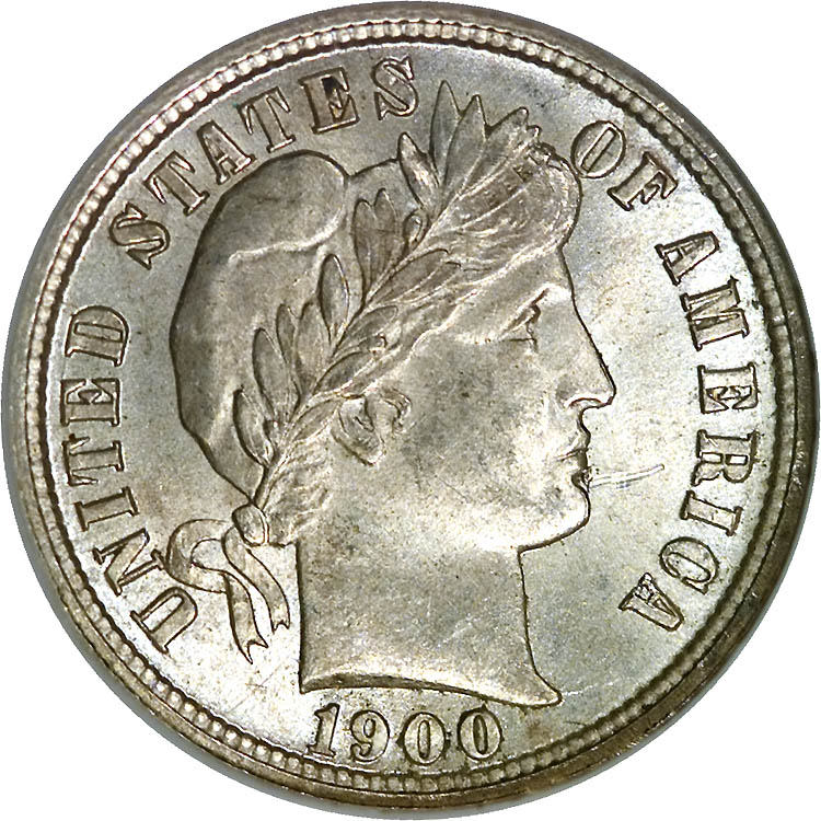 1900 S 10C MS | Coin Explorer | NGC