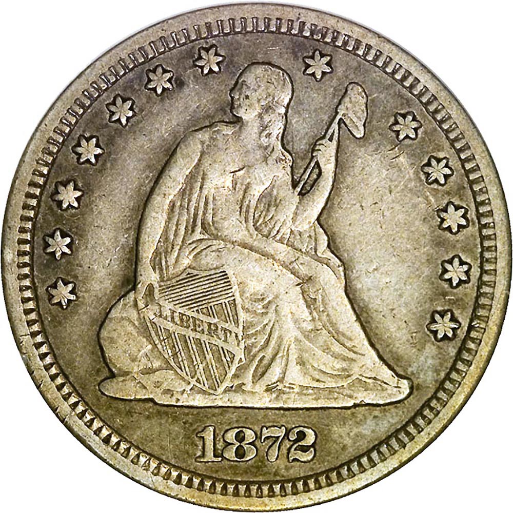 ぐぐ♡ 1872 CC 25C MS | Coin Explorer | NGC