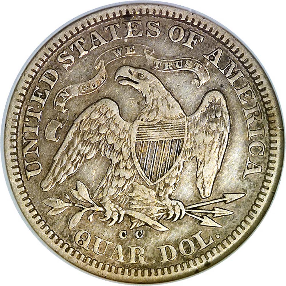1872 CC 25C MS | Coin Explorer | NGC