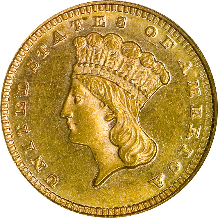 1869 G$1 MS | Coin Explorer | NGC