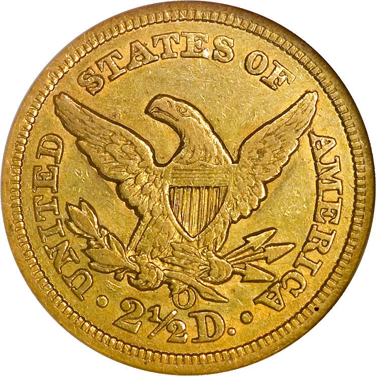 1856 O $2.5 MS | Coin Explorer | NGC