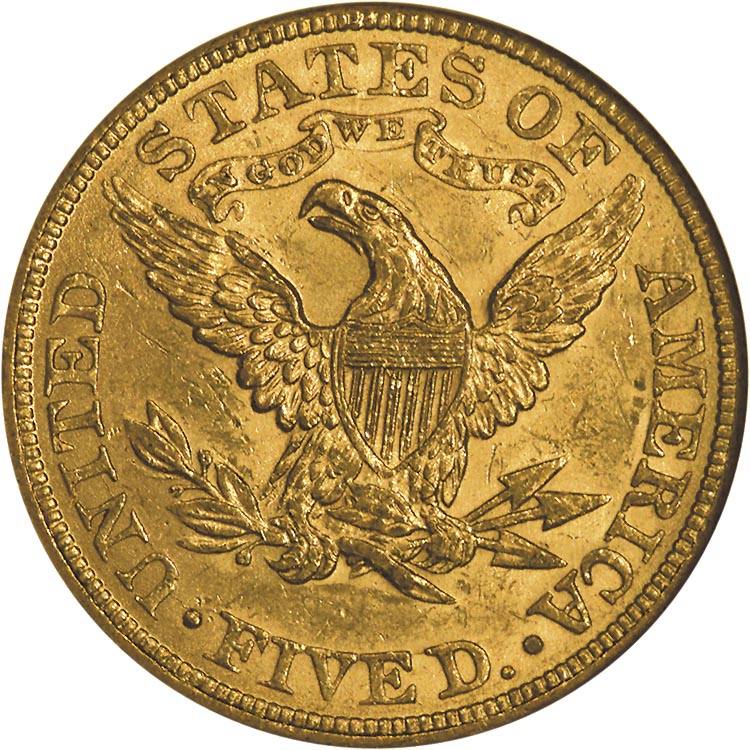 1883 $5 MS | Coin Explorer | NGC