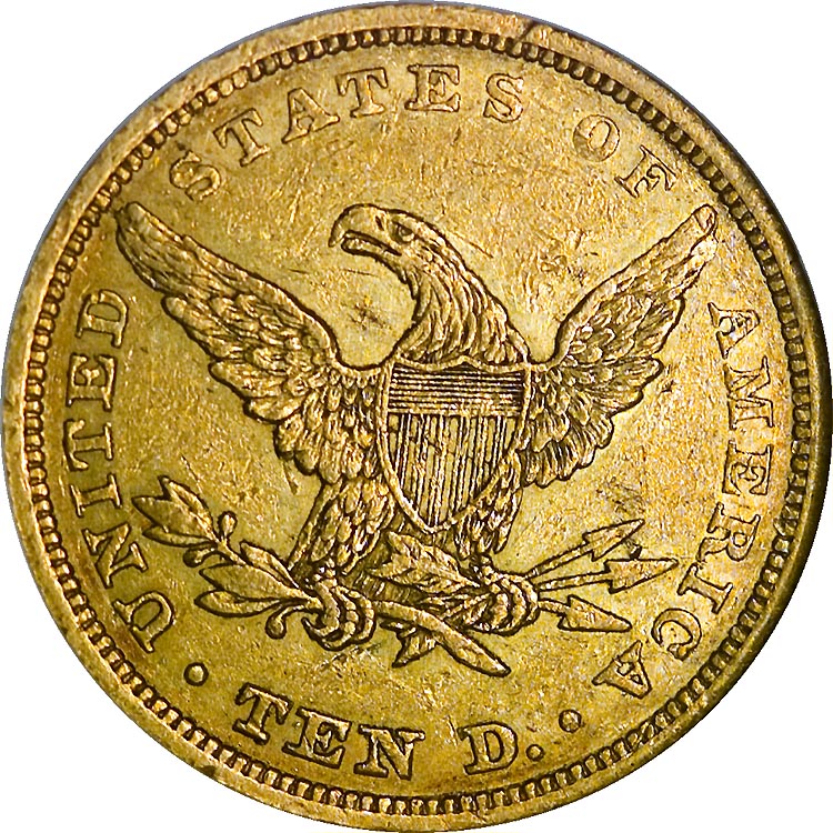 『TEN $RING 金銀 19』 1841 $10 MS | Coin Explorer | NGC