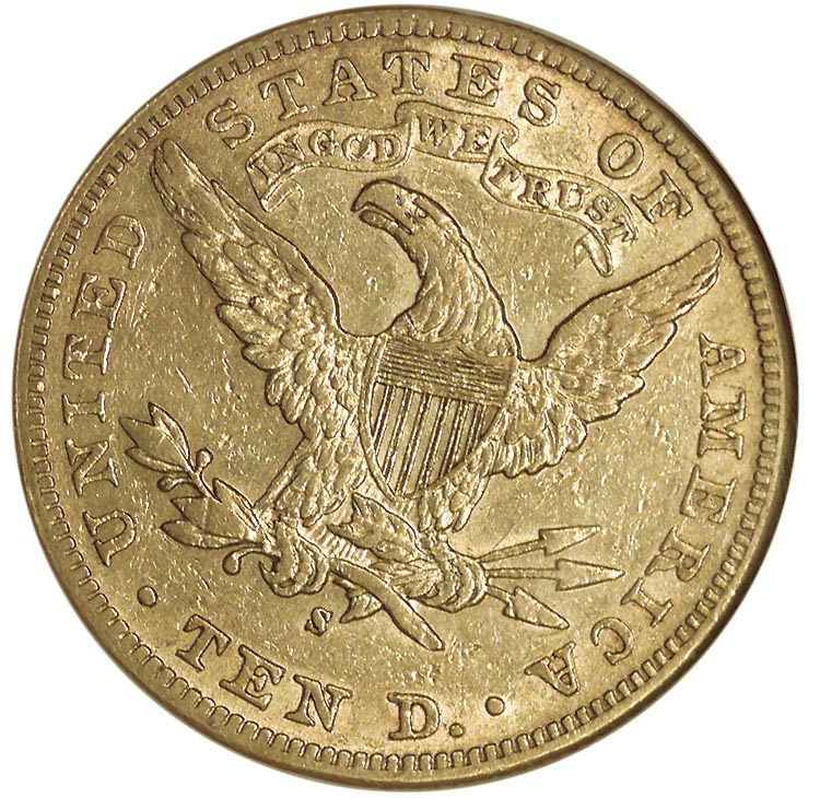 1897 S $10 MS | Coin Explorer | NGC