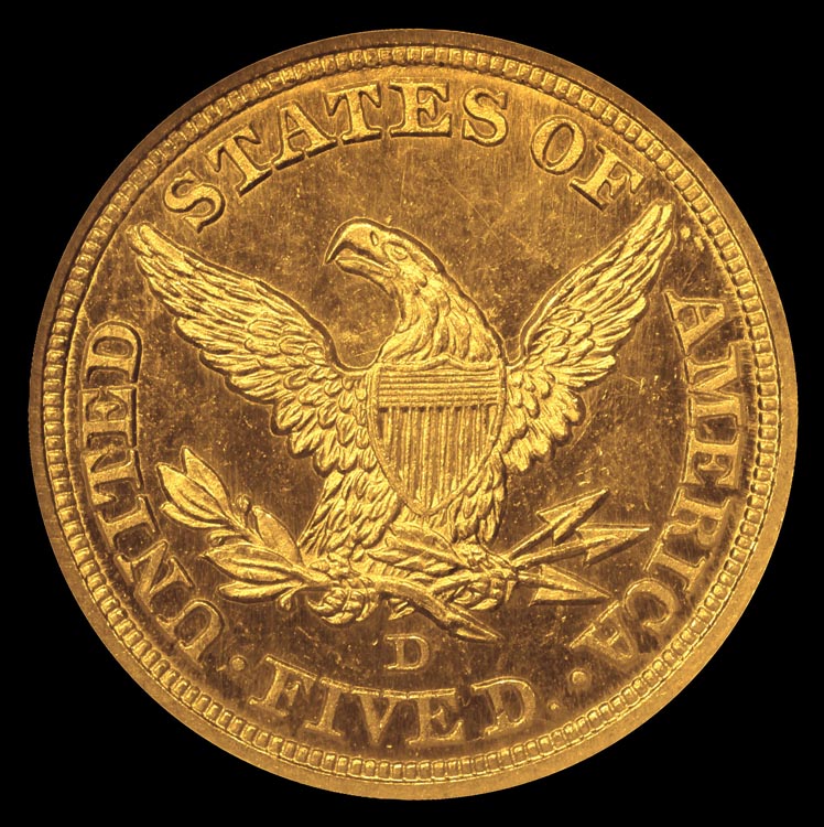 1843 D $5 SP | Coin Explorer | NGC