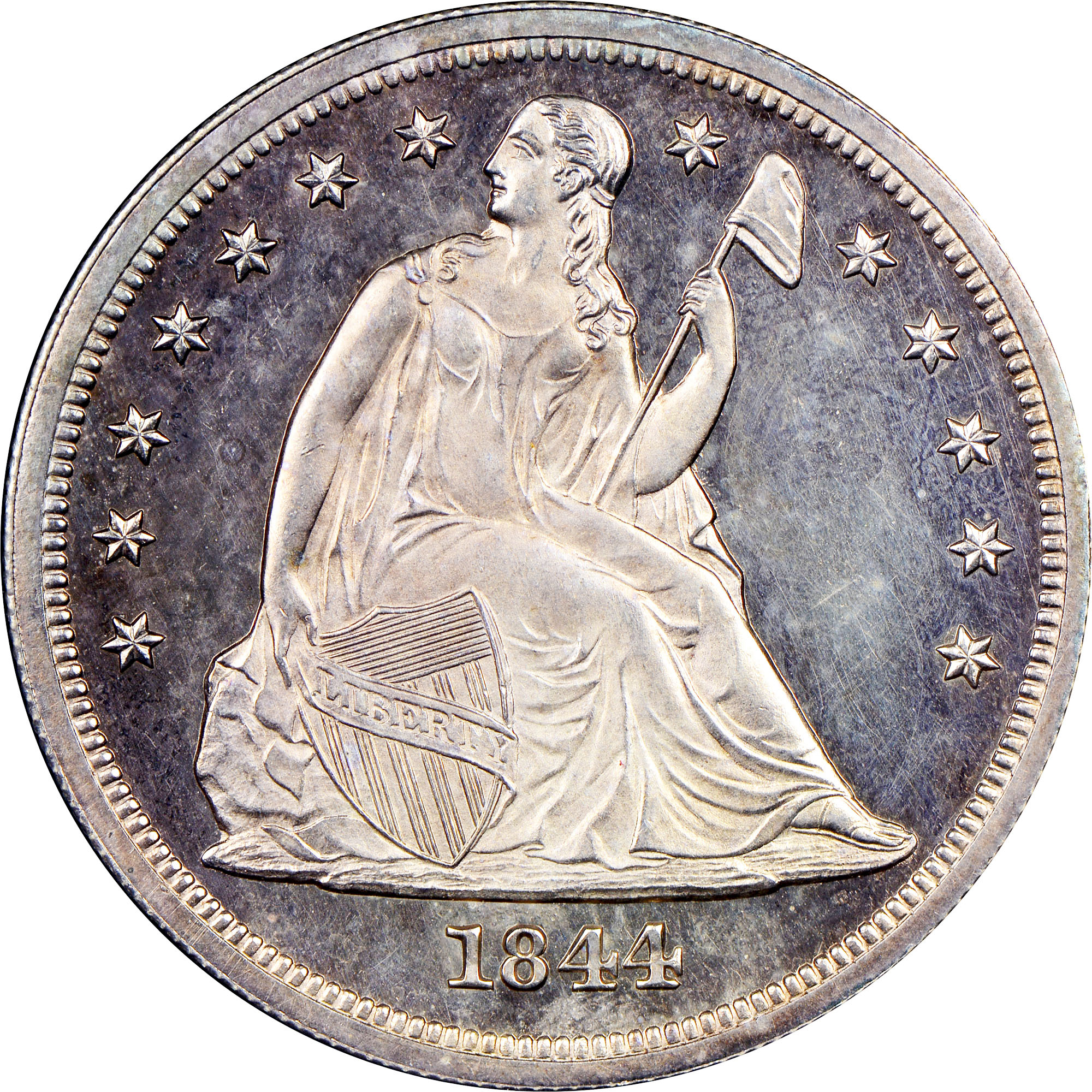 美品　NGC-UNC 洗浄　フランス　ルイ・フィリップ　ARメダル 　1844年 美品 NGC-UNC 洗浄 フランス ルイ・フィリップ ARメダル 1844年 美品