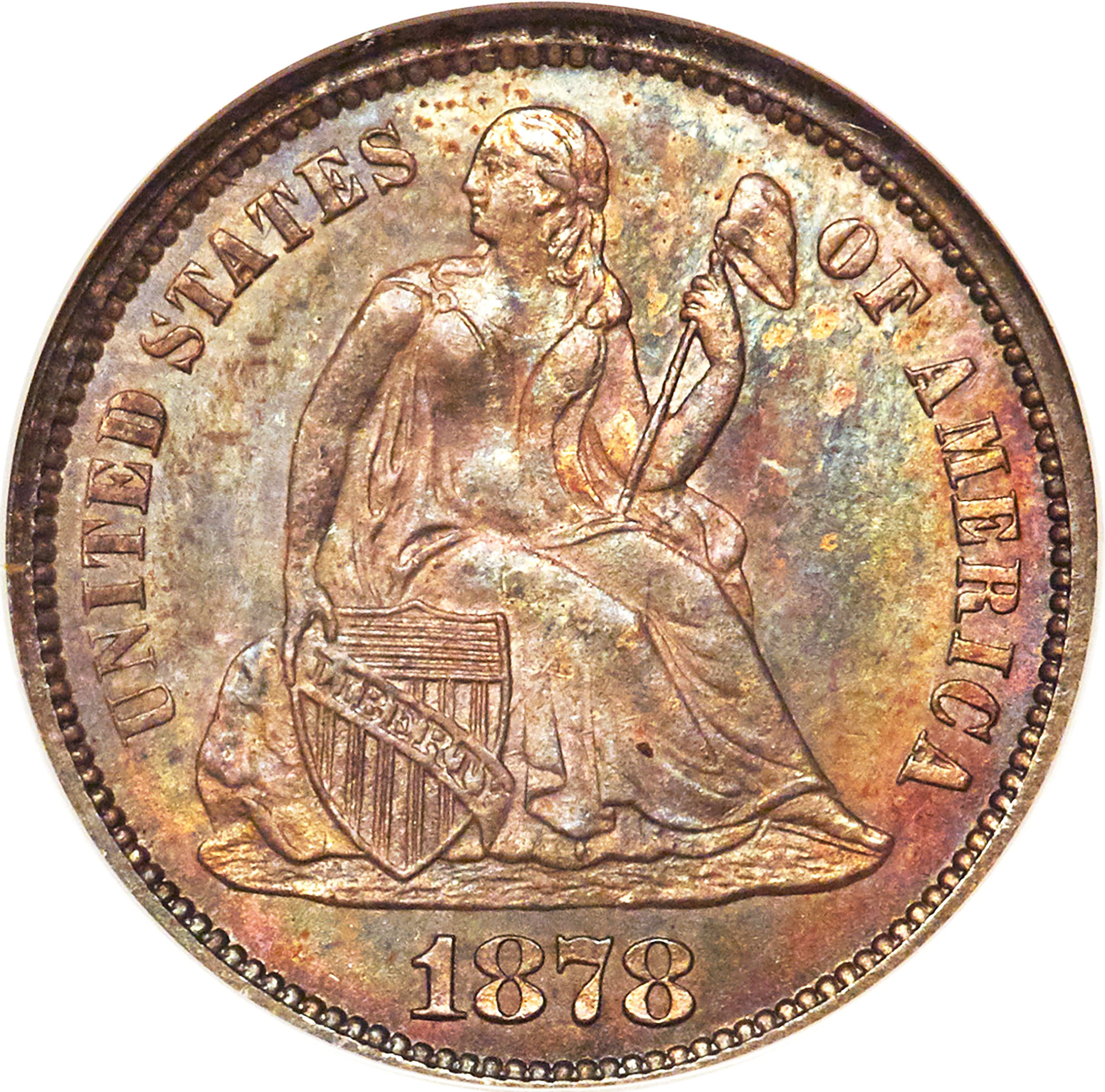 1878 CC 10C MS | Coin Explorer | NGC