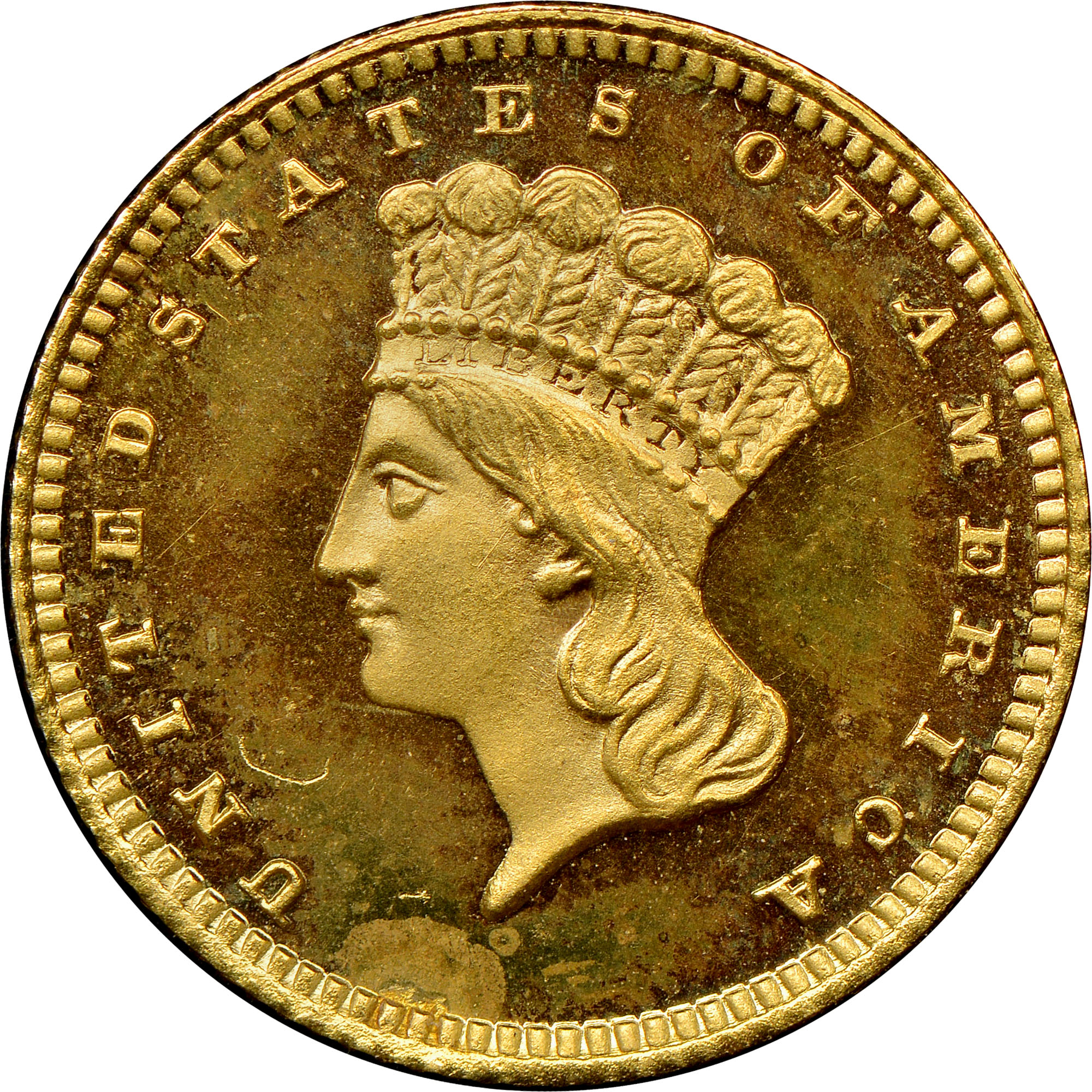 1863 G$1 PF | Coin Explorer | NGC