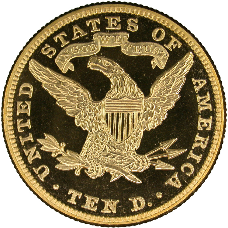 1886 $10 PF | Coin Explorer | NGC