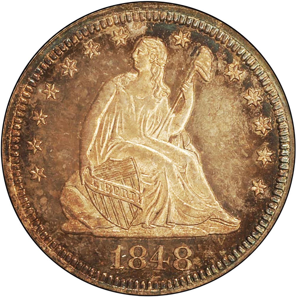 1848 25C PF | Coin Explorer | NGC