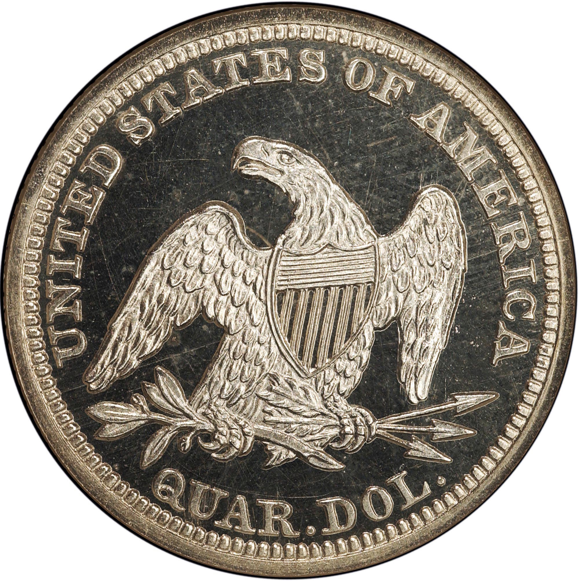 1856 25C PF | Coin Explorer | NGC