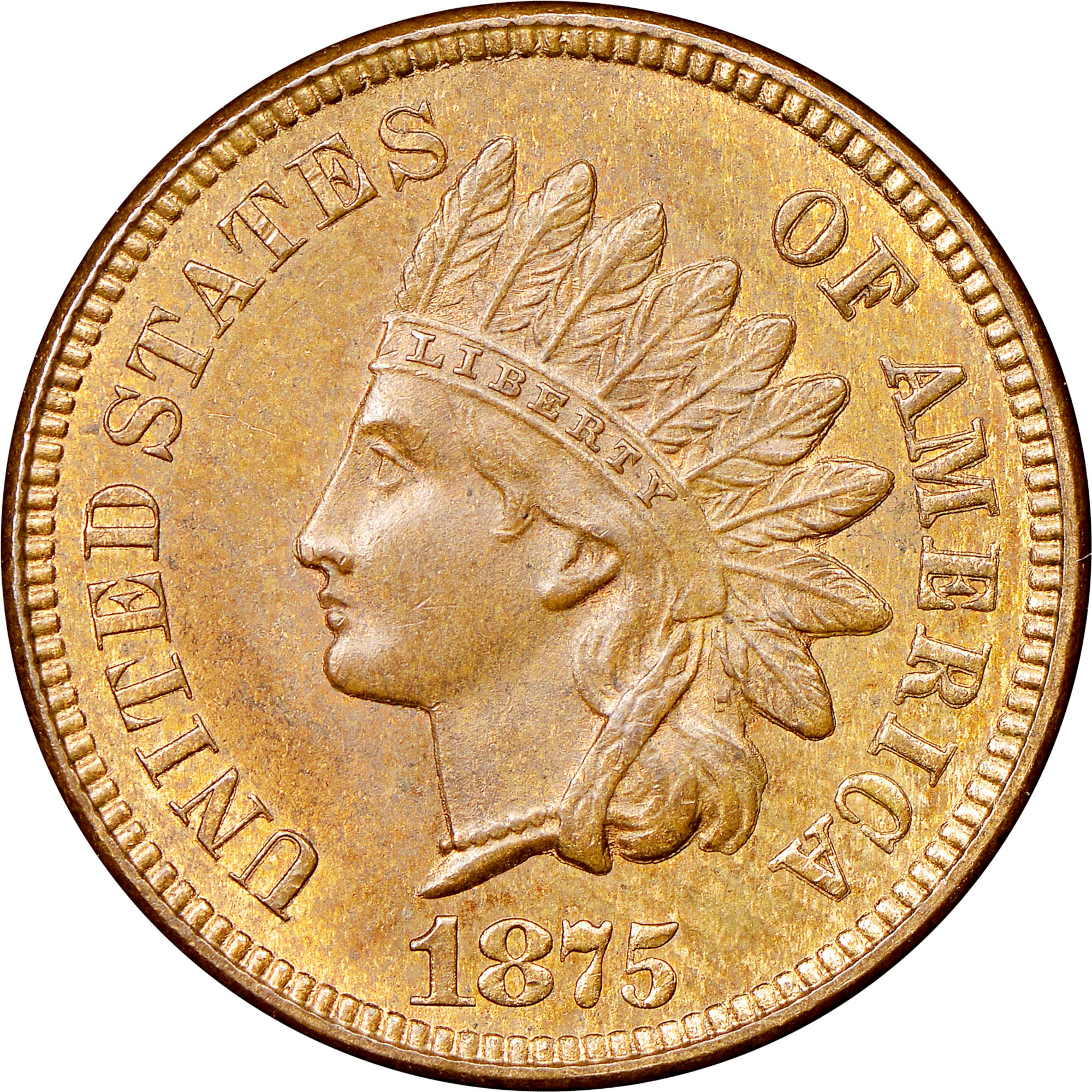 1875 1C MS | Coin Explorer | NGC