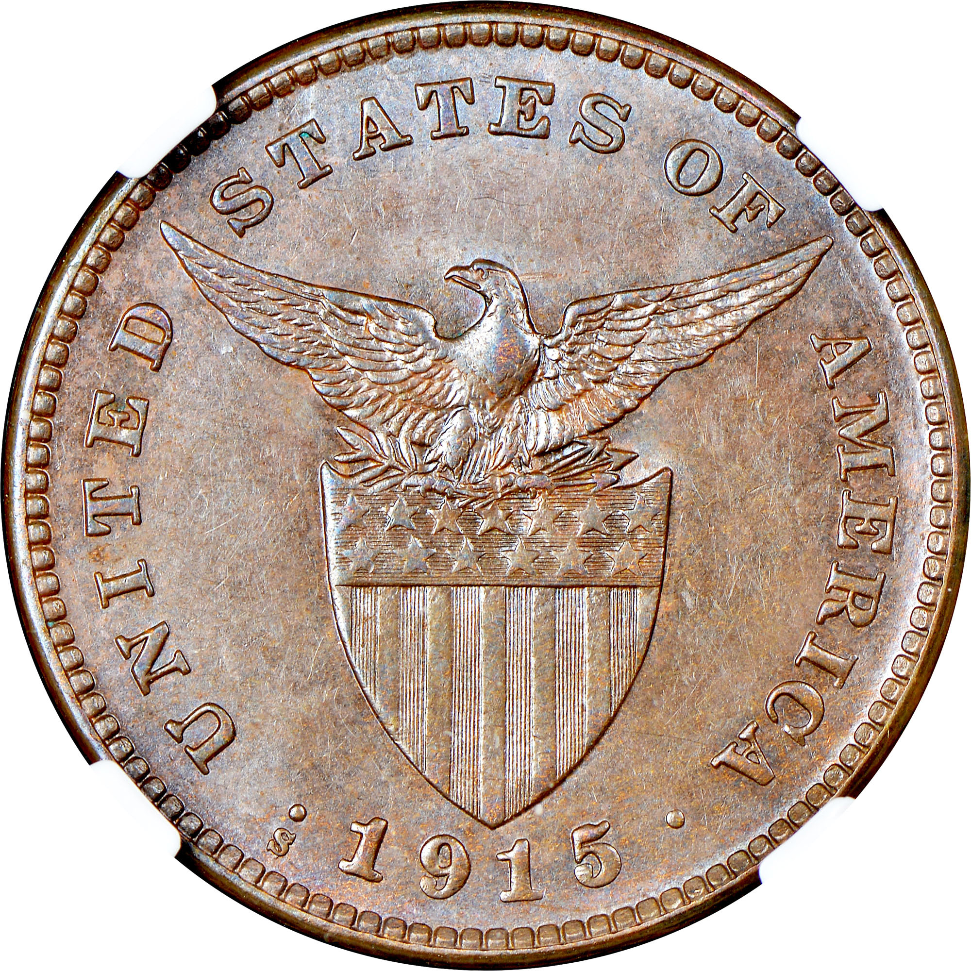 1915 S USA-PHIL 1C MS | Coin Explorer | NGC