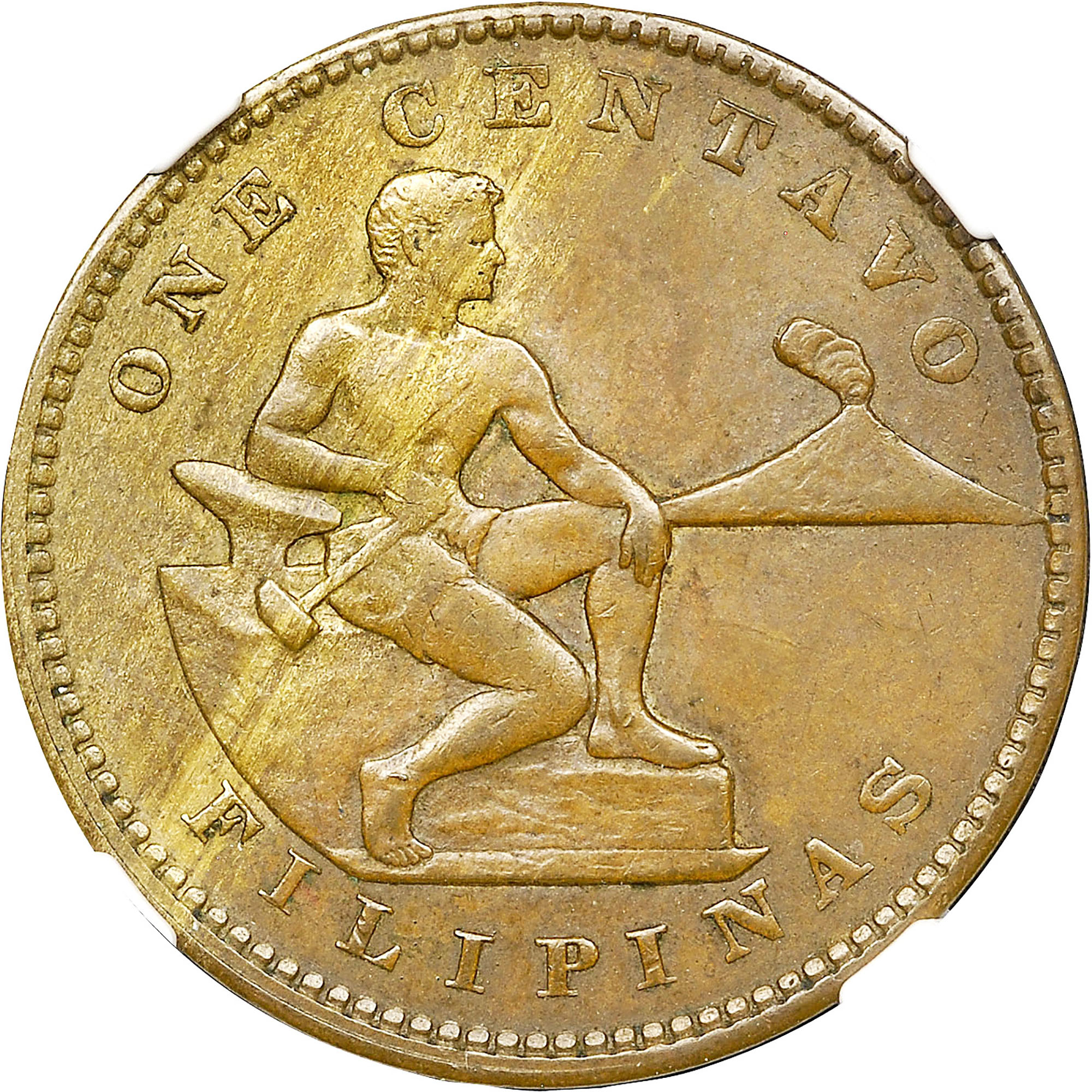 1918 S USA-PHIL 1C MS | Coin Explorer | NGC