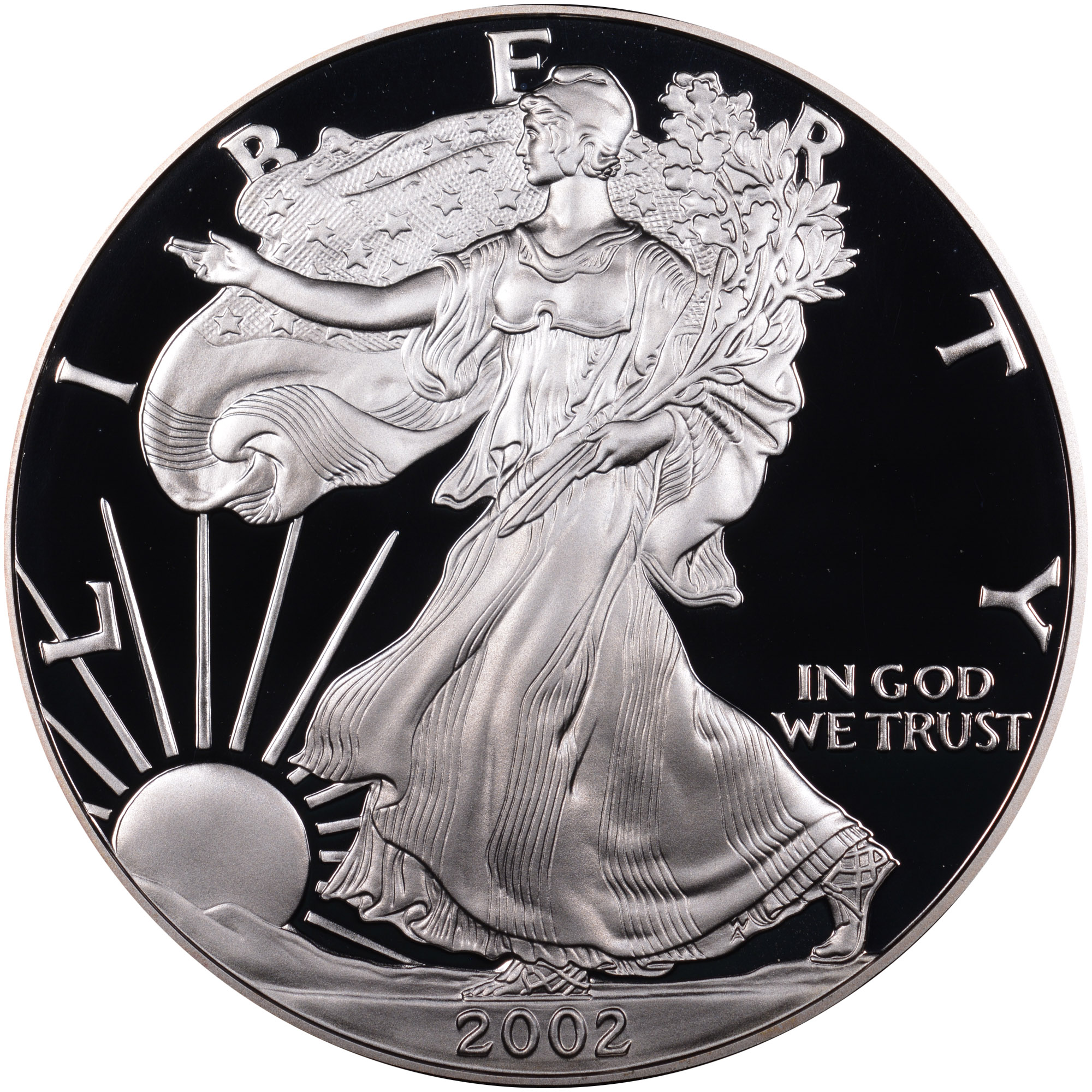 シルバーアメリカンイーグル 2002年 Buy 2002 American Silver Eagle Coin | SD Bullion