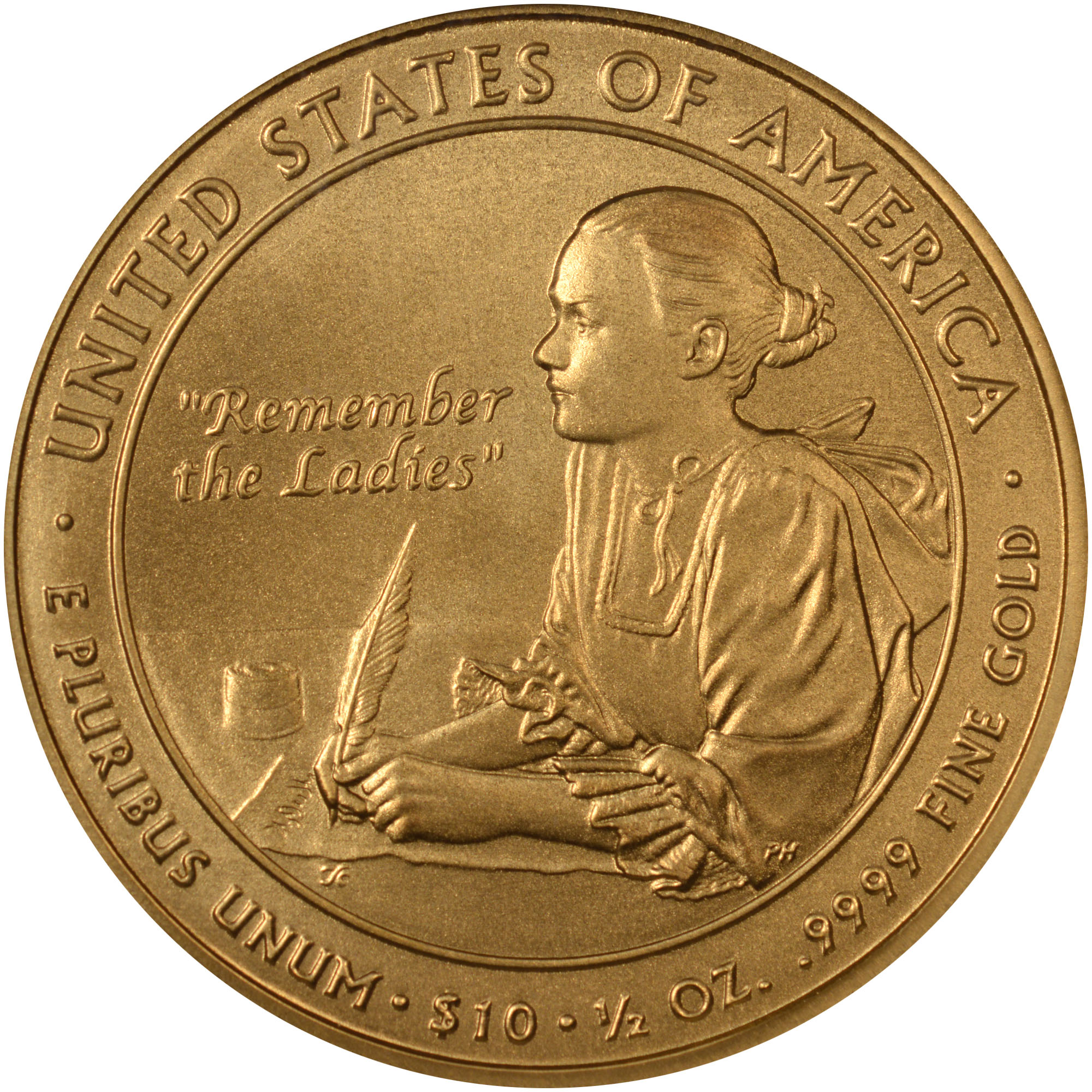 2007 W ABIGAIL ADAMS G$10 MS | Coin Explorer | NGC