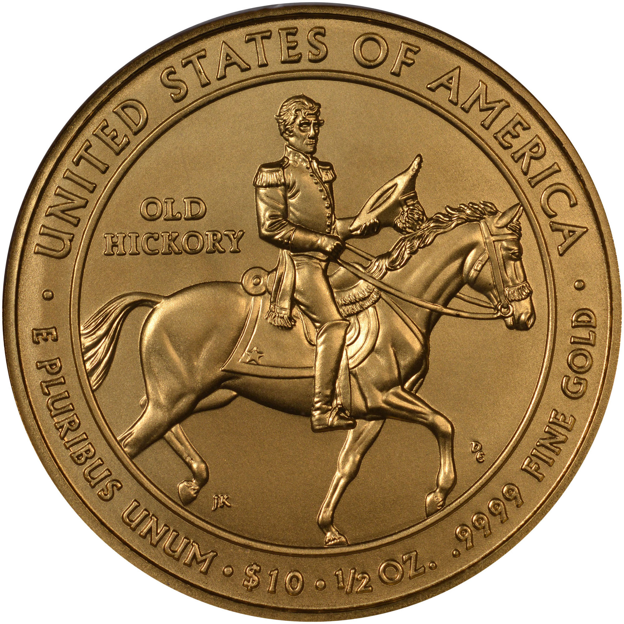 2008 W JACKSON'S LIBERTY G$10 MS | Coin Explorer | NGC