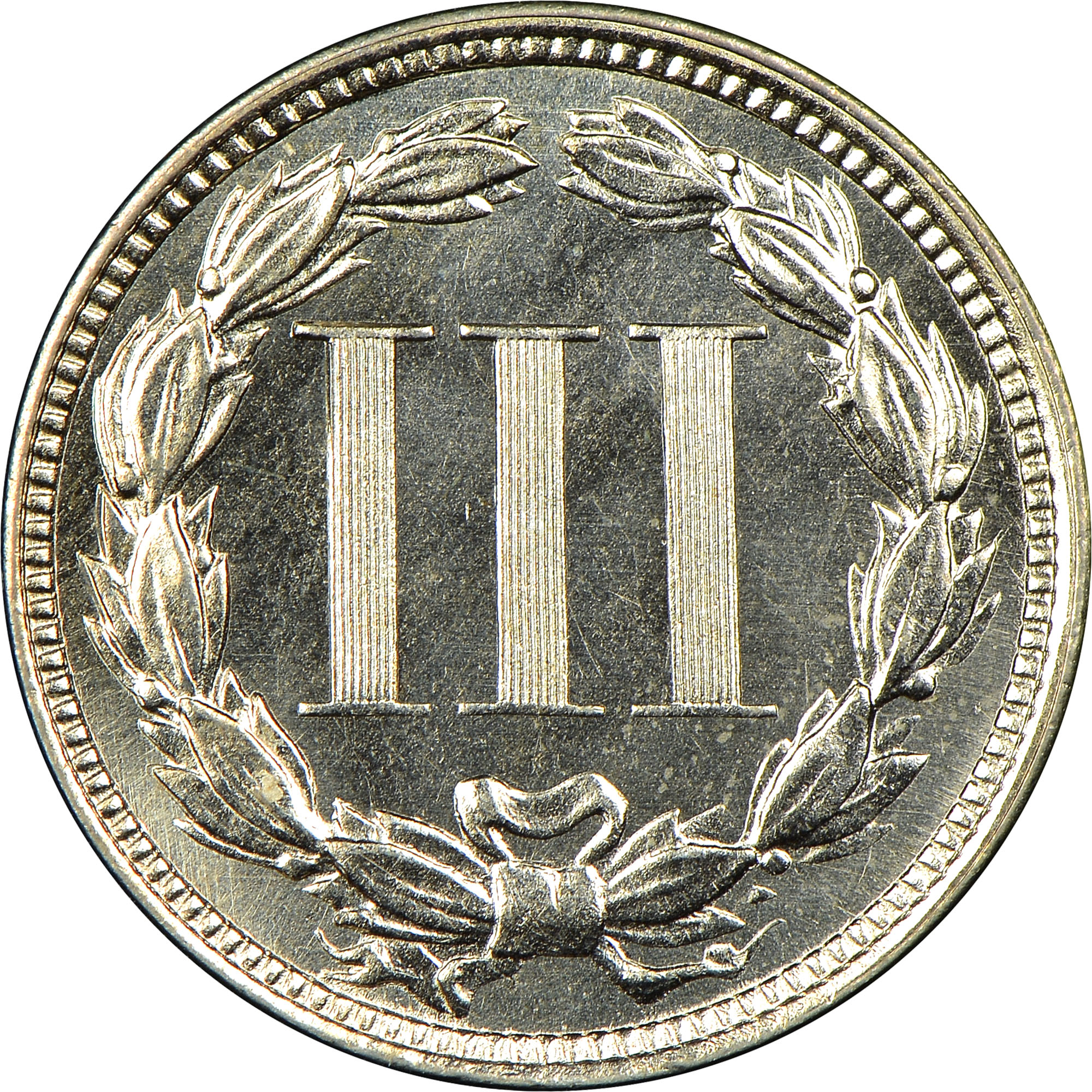 1875 3CN MS | Coin Explorer | NGC