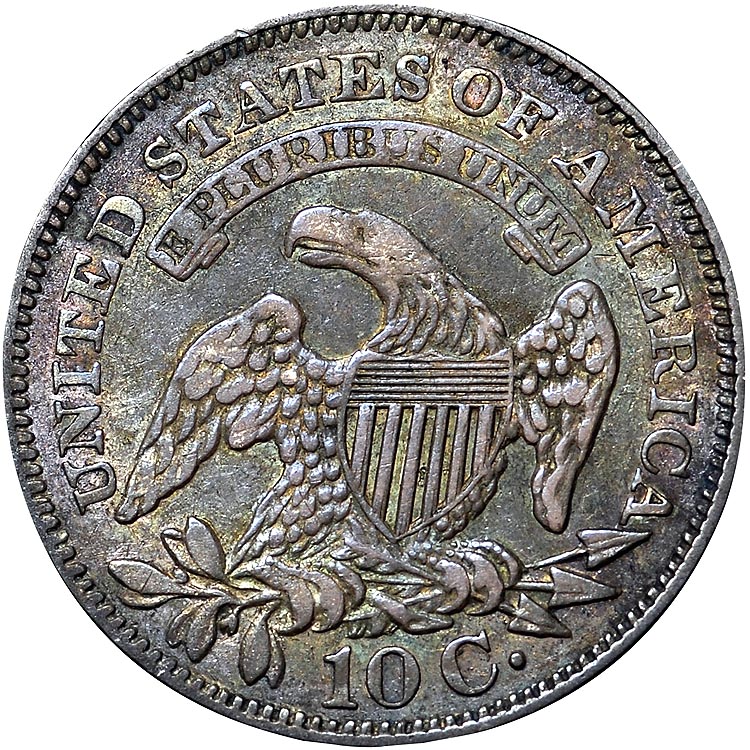 1828 LARGE DATE JR-2 10C MS | Coin Explorer | NGC