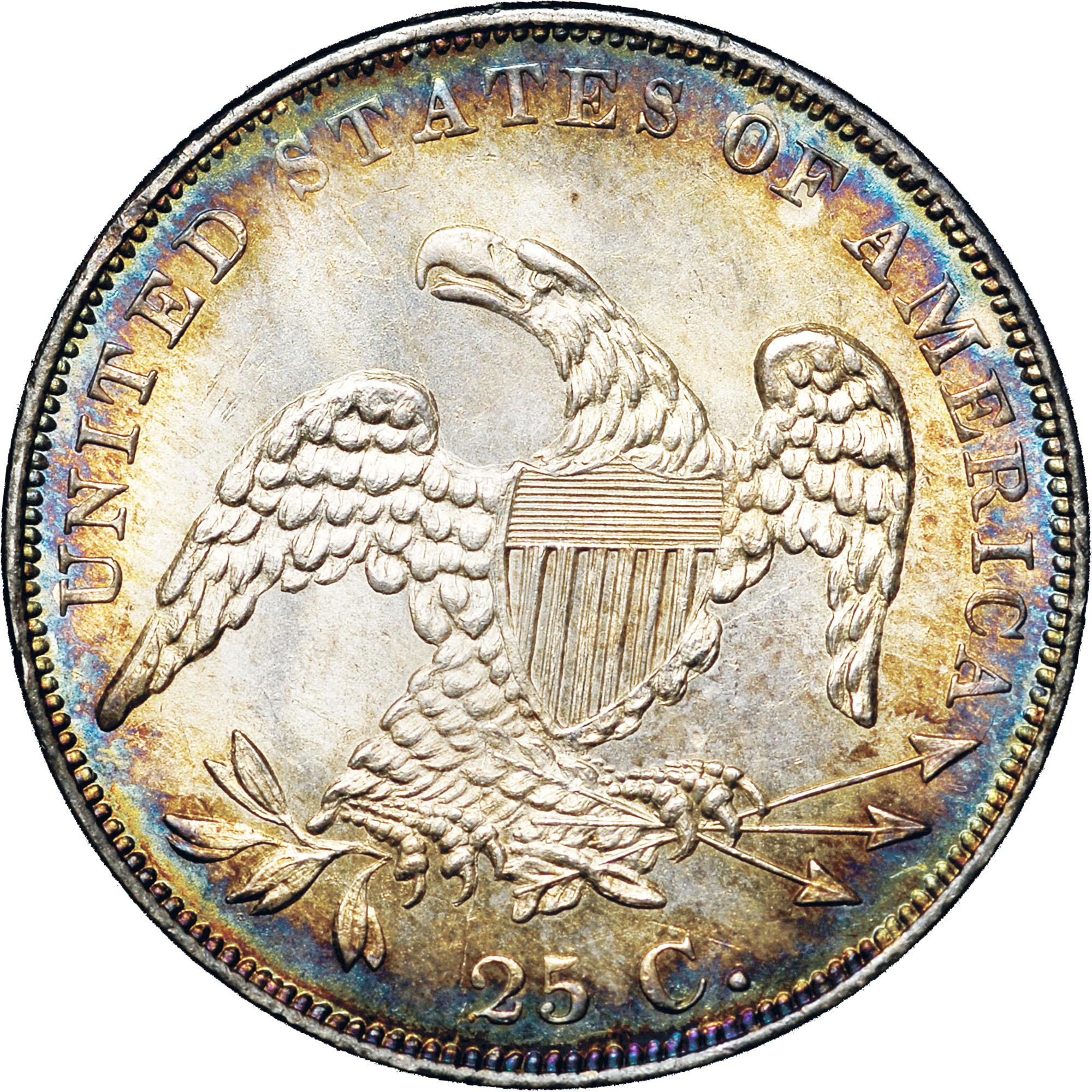 1836 25C MS | Coin Explorer | NGC