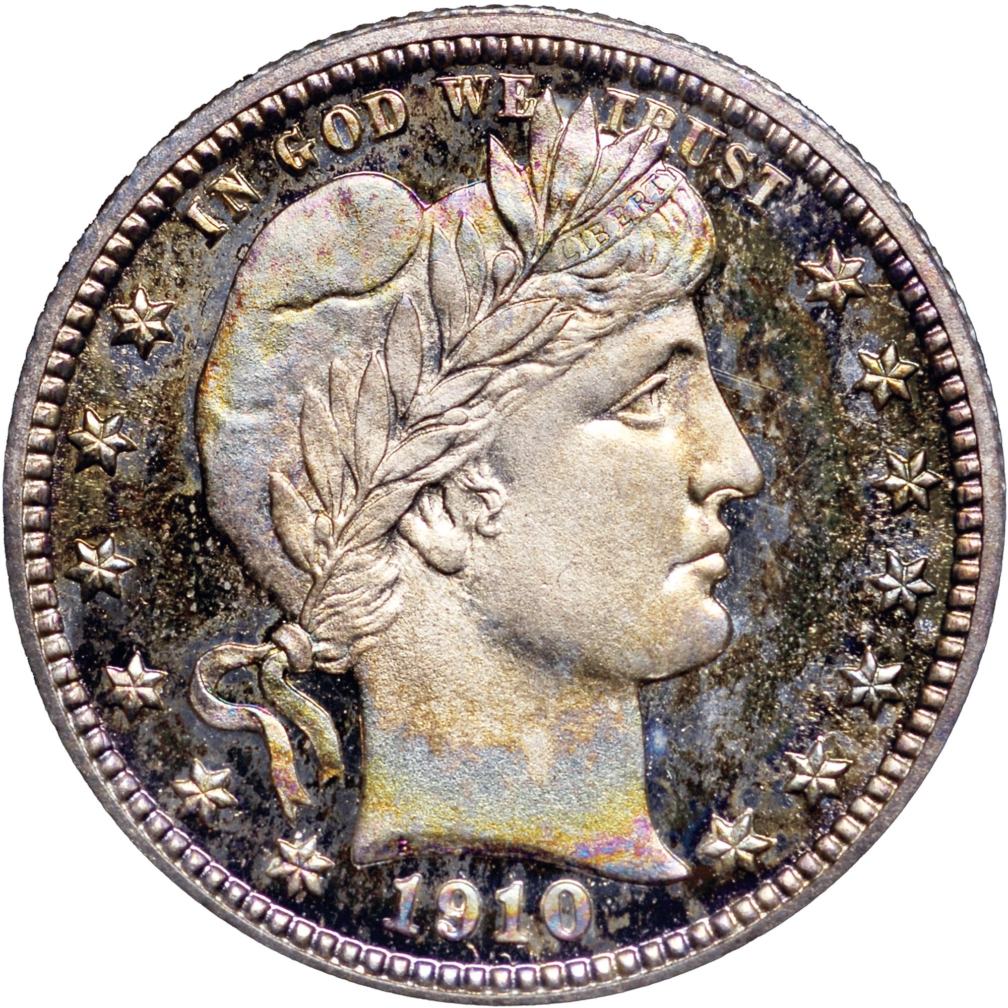 1910 25C PF | Coin Explorer | NGC