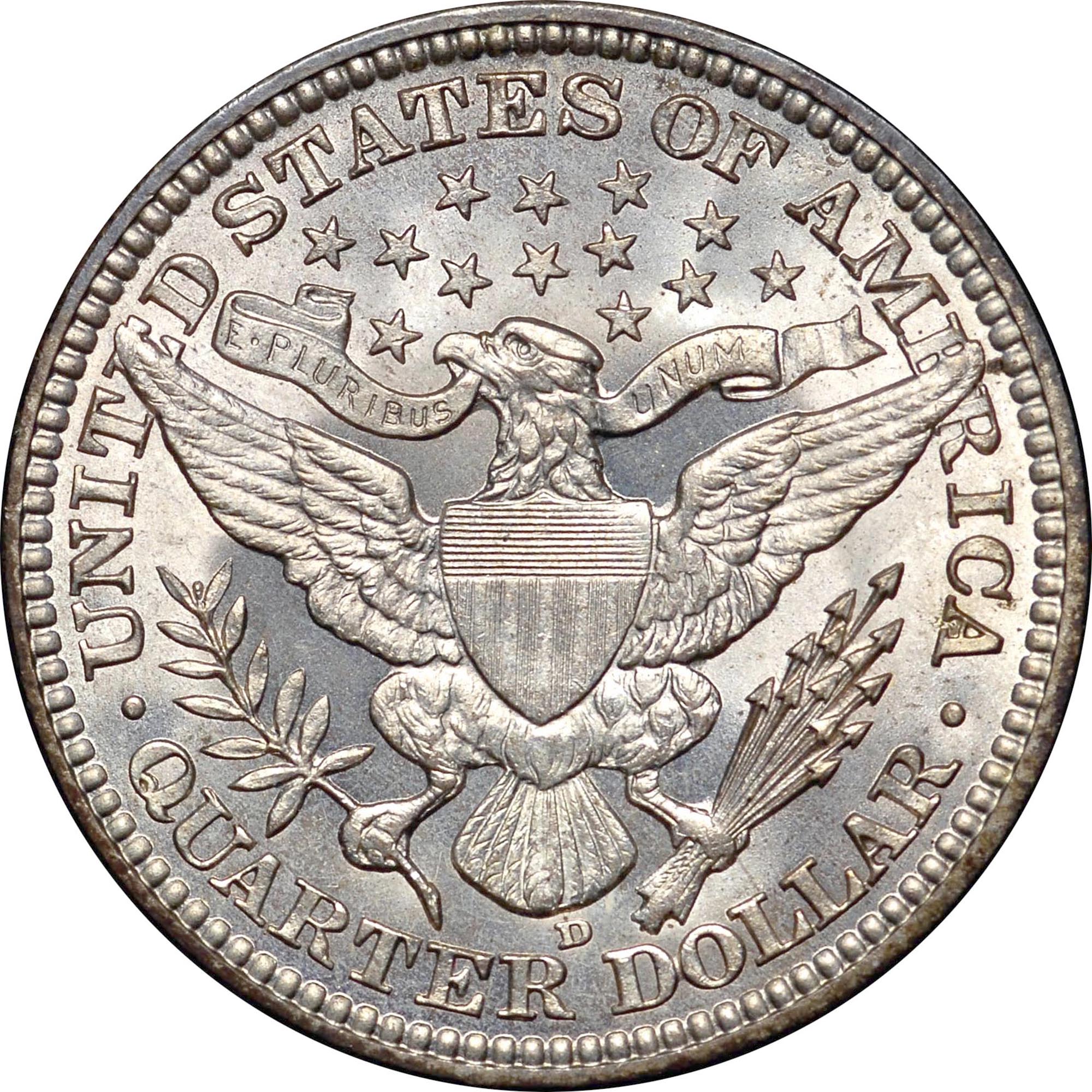 1914 D 25C MS | Coin Explorer | NGC