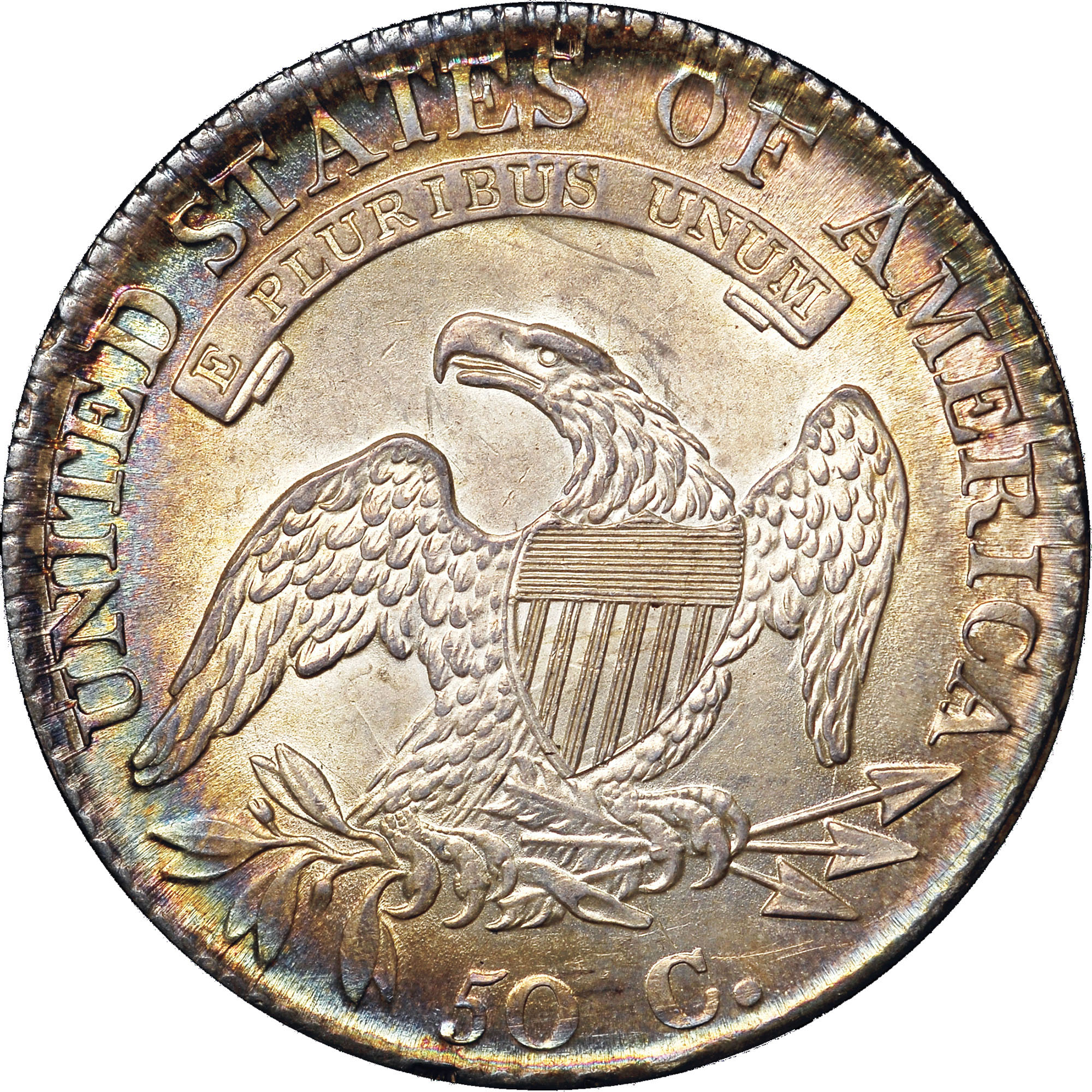 1812/1 SMALL 8 50C MS | Coin Explorer | NGC