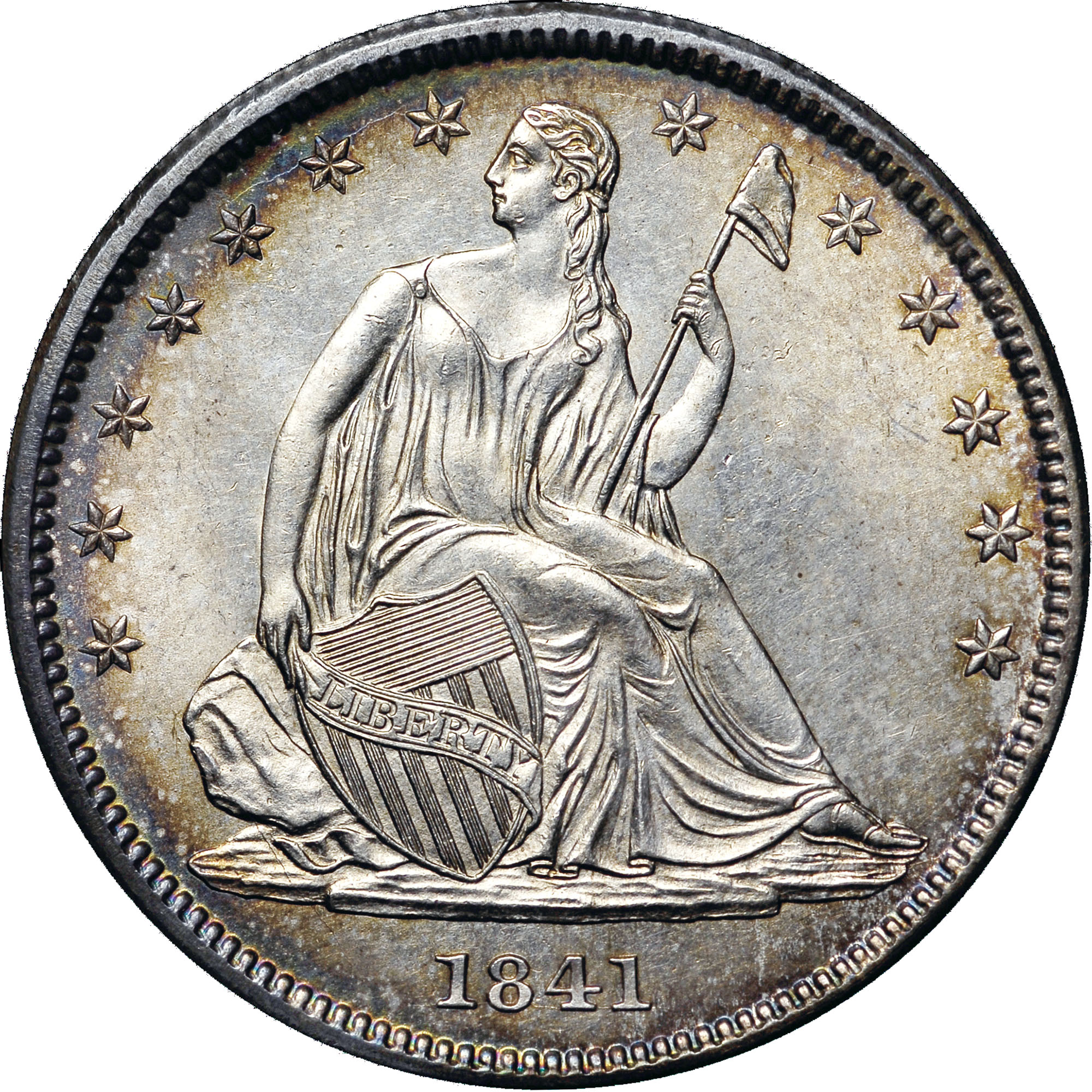 1841 50C MS | Coin Explorer | NGC