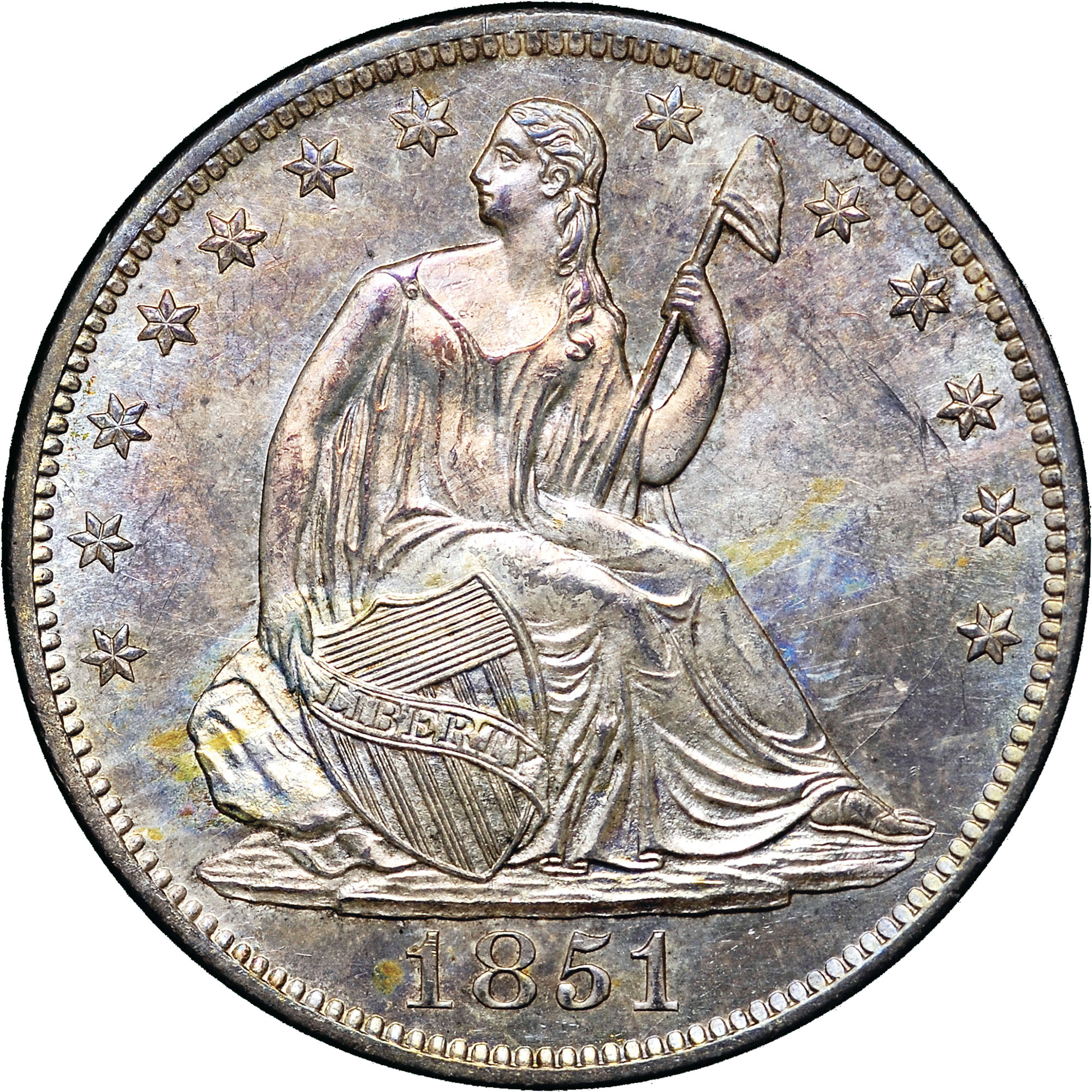 1851 O 50C MS | Coin Explorer | NGC