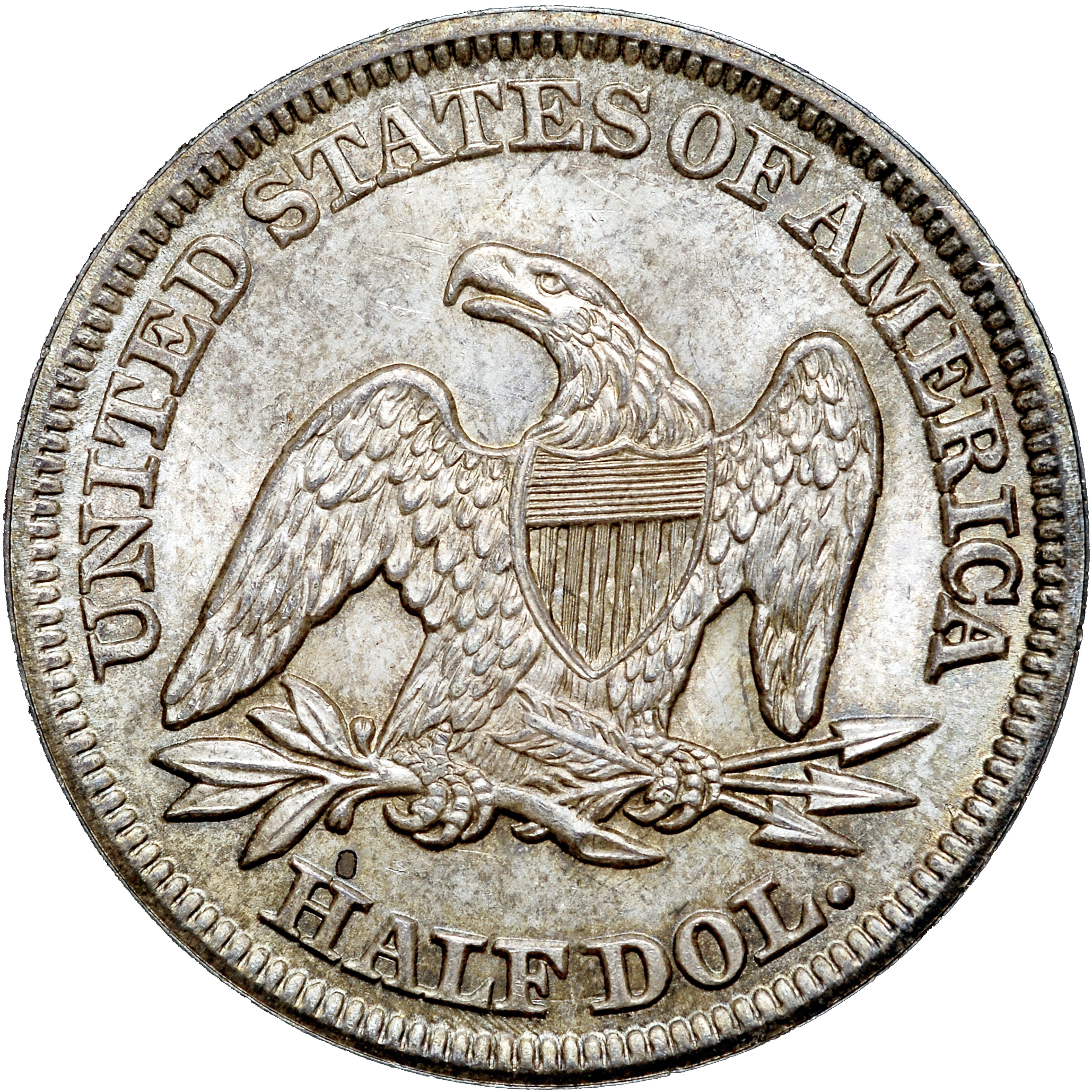 1855 ARROWS 50C MS | Coin Explorer | NGC